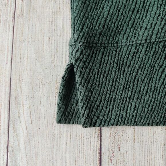 Kirkland Signature textured roll collar pullover sz S - Picture 9 of 10